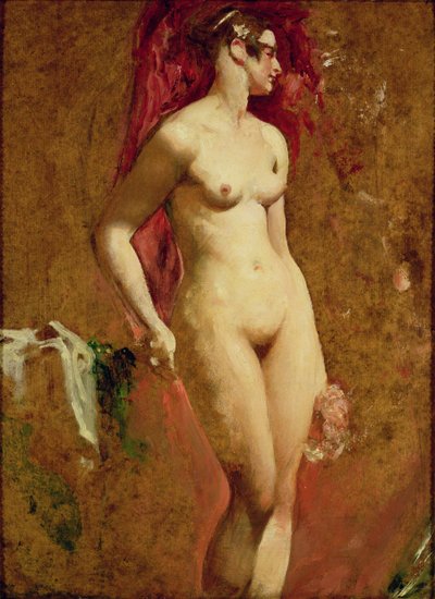 Staande naakt door William Etty