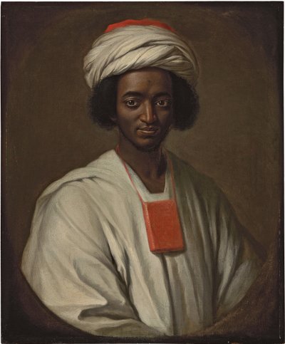 Portret van Ayuba Suleiman Diallo, 1733 door William Hoare