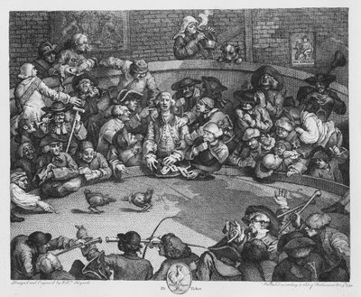 Pit Ticket, 5 november 1759 door William Hogarth