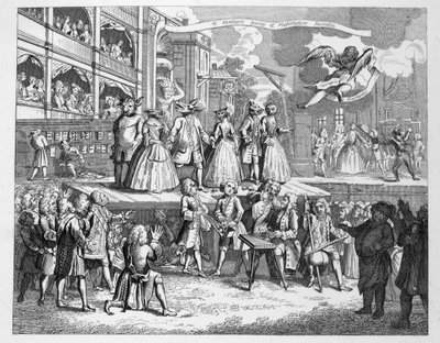 De Bedelaarsopera Geburleskeerd door William Hogarth