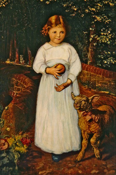 Juffrouw Flamborough door William Holman Hunt