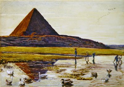 De grote piramide door William Holman Hunt