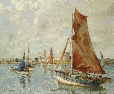 Vissersboot, La Rochelle door William Lee Hankey