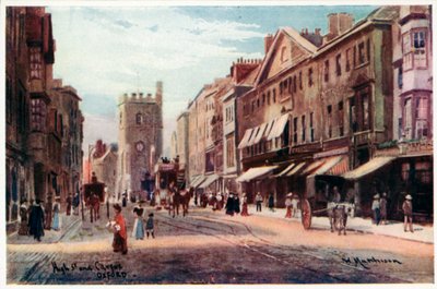 High Street, Carfax einde door William Matthison