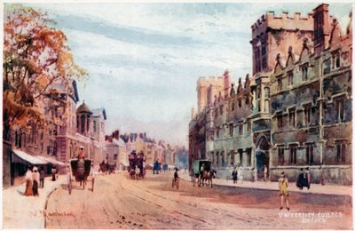 High Street, Oxford door William Matthison