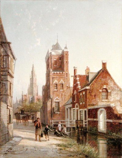 Ammsfoord, Nederland door William R. Dommersen