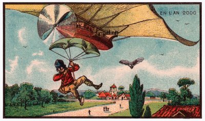 Parachute, ca. 1910 door . .