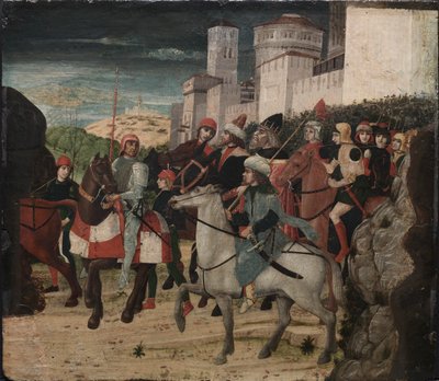 Processie van de Wijzen door attributed to Bernardo Parentino