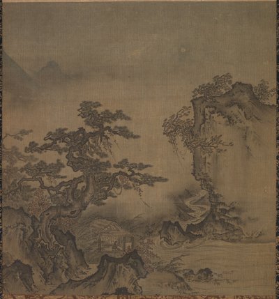 Landschap door copy after Ishō Tokugan