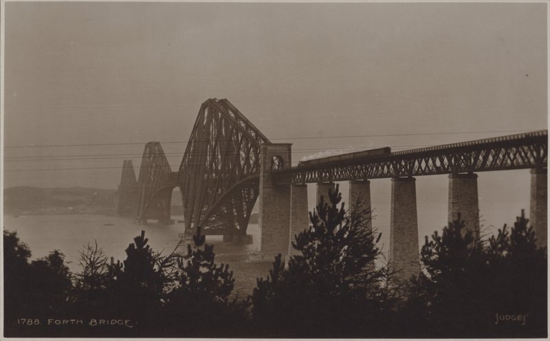 Forth Bridge door (after) English photographer
