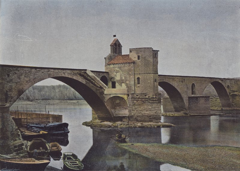 Avignon, Pont Saint-Benezet door (after) French Photographer