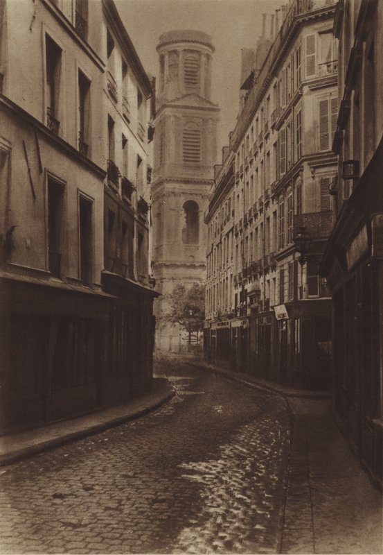 De rue du Vieux-Colombier door (after) French Photographer