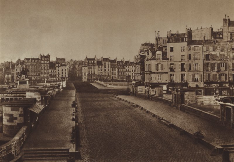 De Pont-Neuf in 1852 door (after) French Photographer
