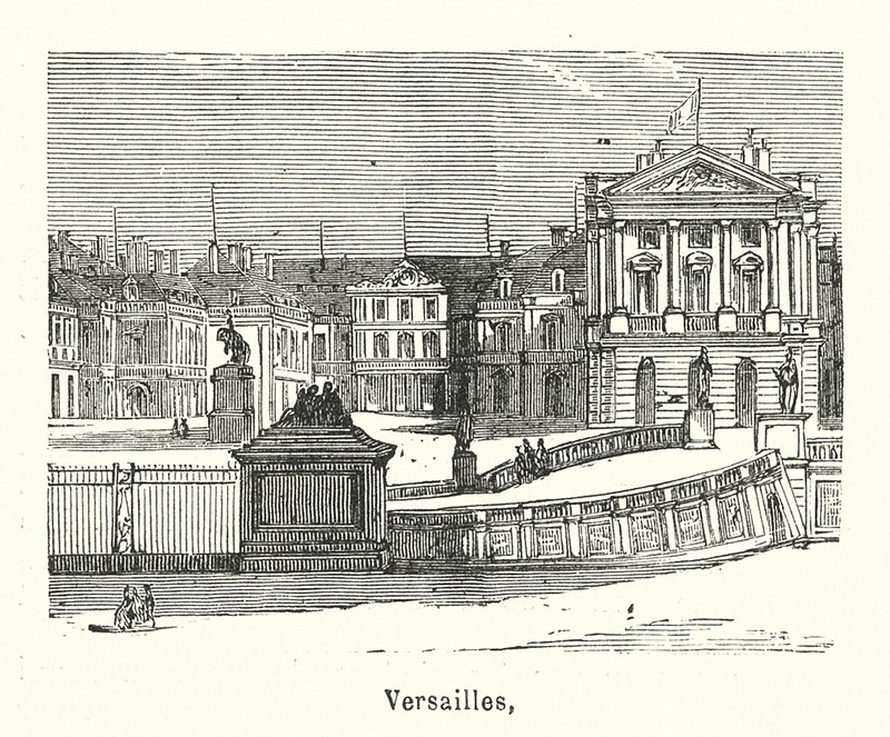 Versailles door (after) French School