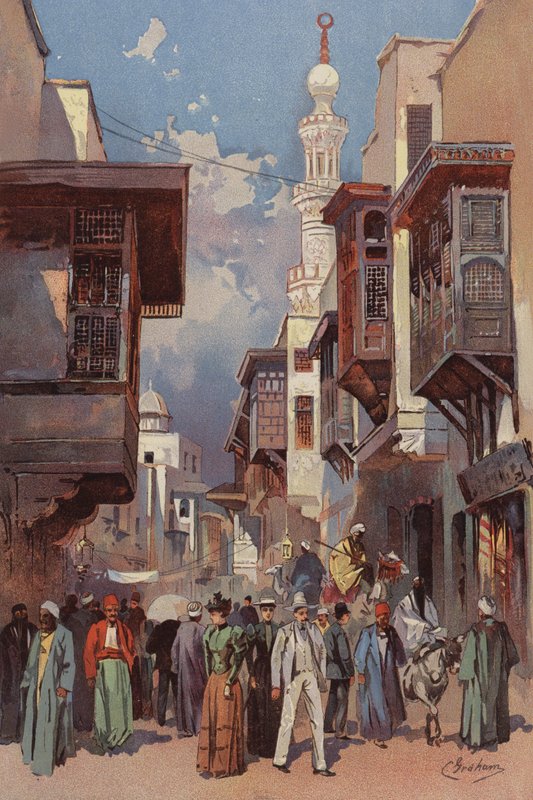 Cairo Straat door American School