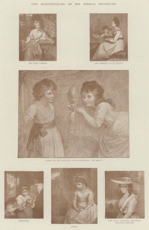 De Meesterwerken van Sir Joshua Reynolds door English School