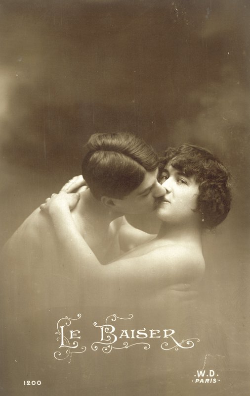 Le Baiser door French Photographer
