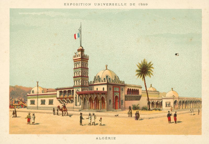 Algerije, Exposition Universelle 1889, Parijs door French School