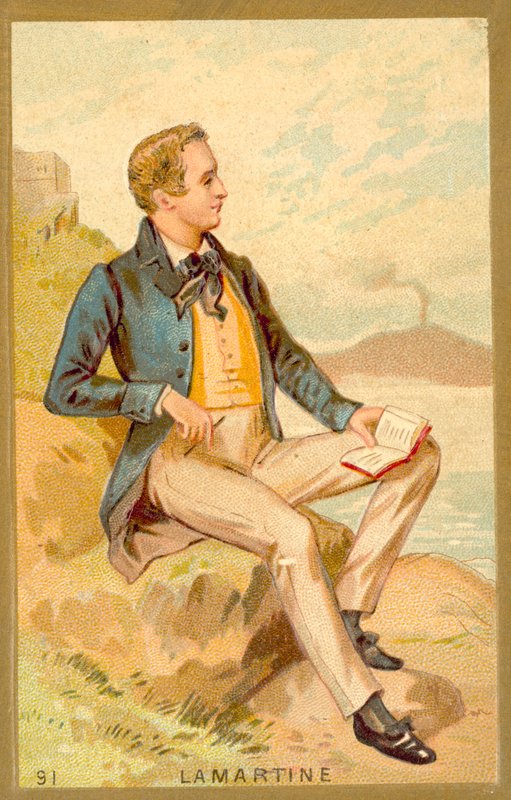Alphonse de Lamartine, Franse schrijver, dichter en politicus door French School