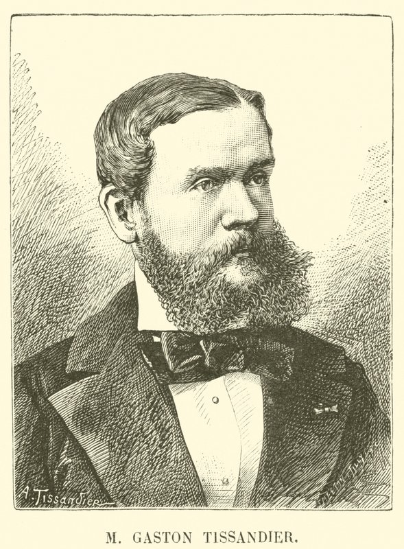 M Gaston Tissandier door French School