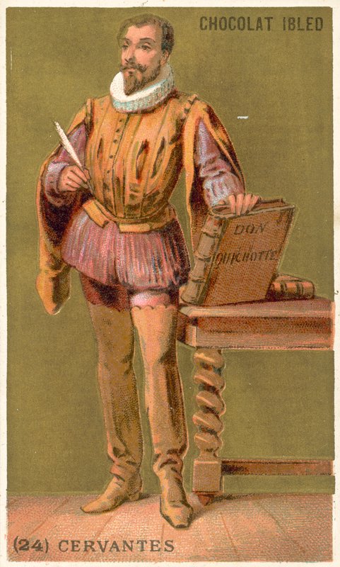 Miguel de Cervantes, Spaanse romanschrijver, dichter en toneelschrijver door French School