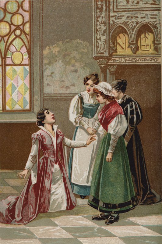 Episode in het leven van Sint Vincentius van Paulo door Spanish School