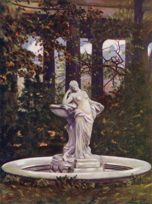 Een Mooie Fontein in Berlijn door A. Langfier