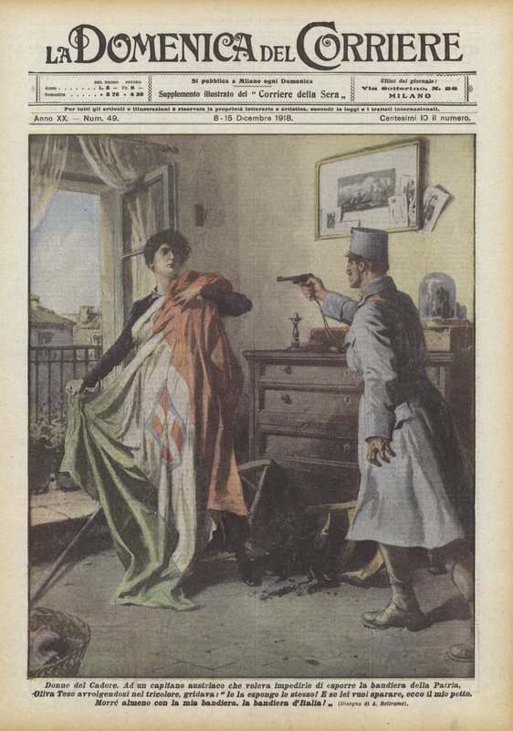 Vrouwen van Cadore door Achille Beltrame