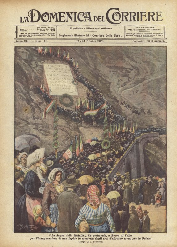 Het feest van de Majella door Achille Beltrame