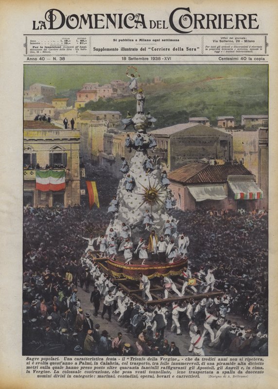 Volksfeesten door Achille Beltrame