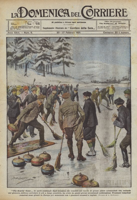 Het brullende spel door Achille Beltrame