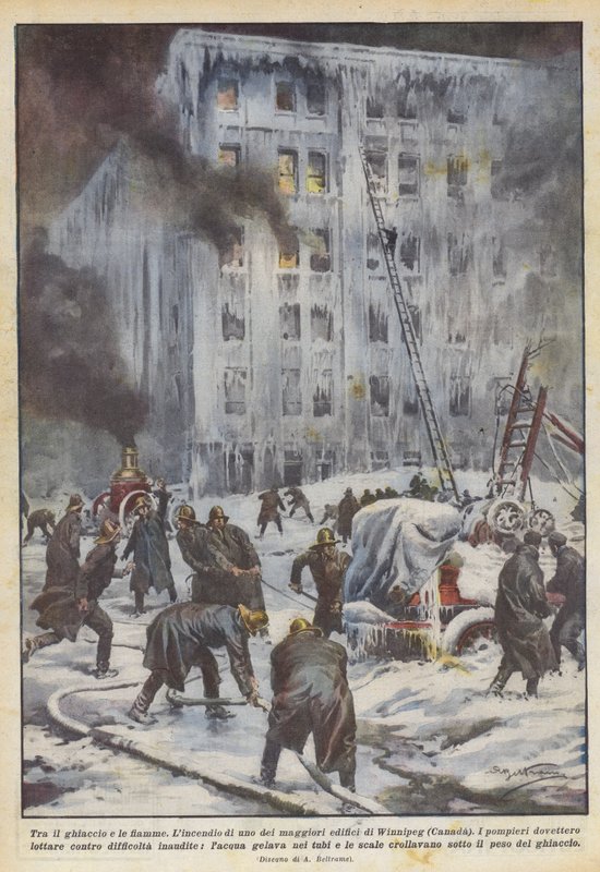 Tussen ijs en vlammen door Achille Beltrame