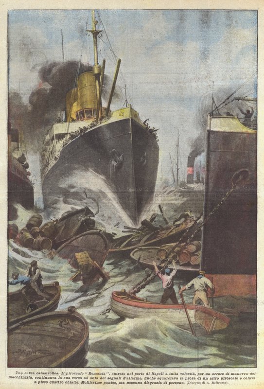 Een rampzalige race door Achille Beltrame