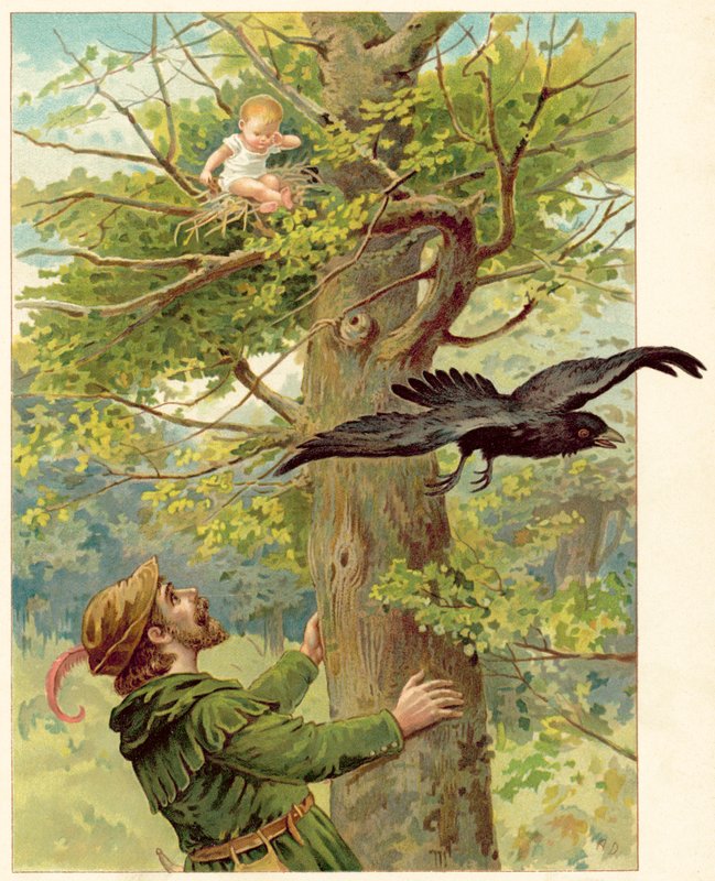 Vogelzoeker in de Boom door Ada Dennis