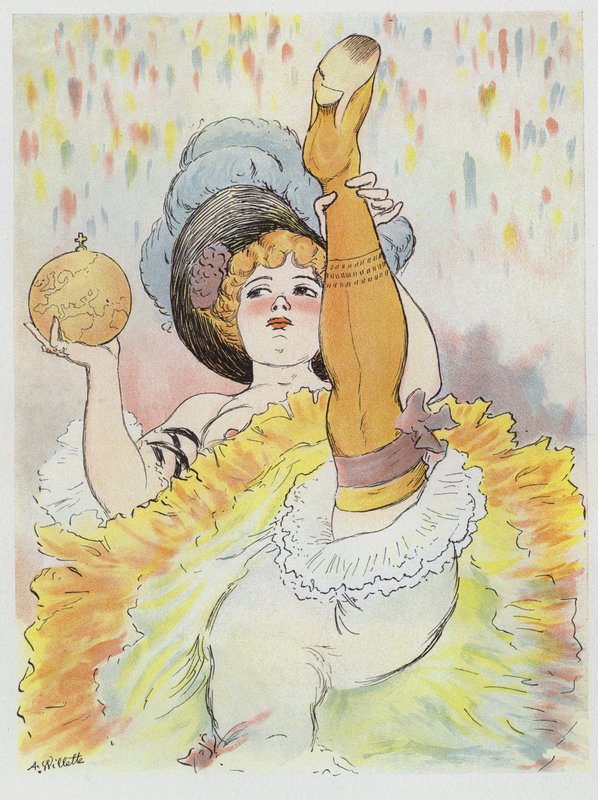 De Scepter door Adolphe Leon Willette