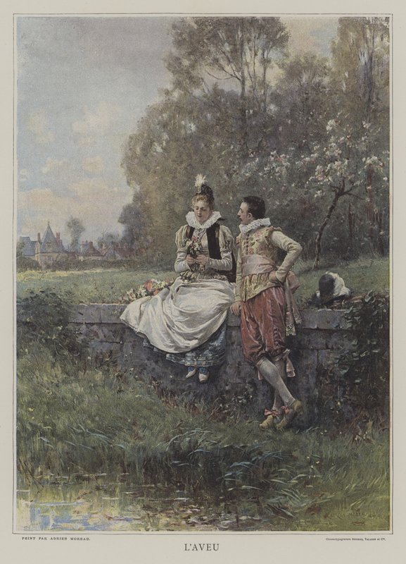 De Bekentenis door Adrien Moreau