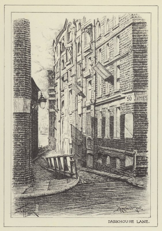 Darkhouse Lane door Alan Stapleton