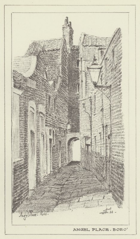 Angel Place, Borough door Alan Stapleton