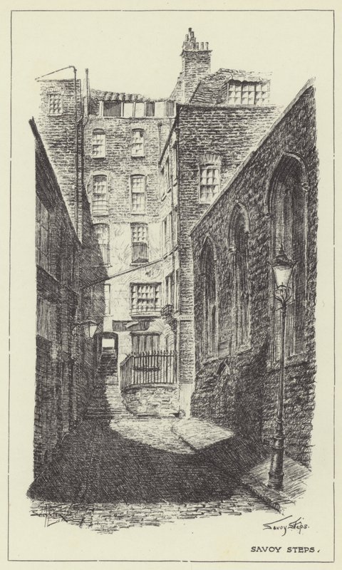 Savoy Trappen door Alan Stapleton