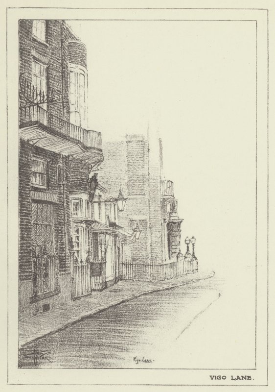 Vigo Lane door Alan Stapleton