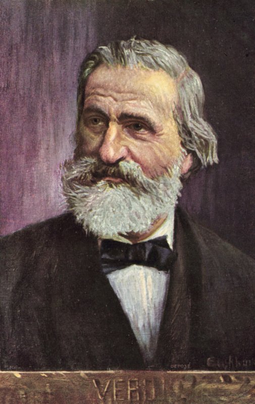 Giuseppe Verdi door Albert Eichhorn