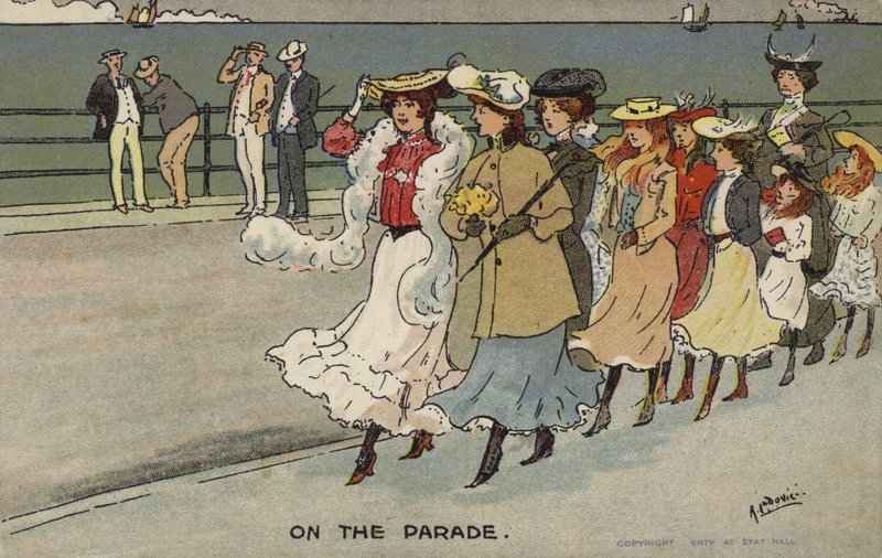 Op de parade door Albert Jnr. Ludovici