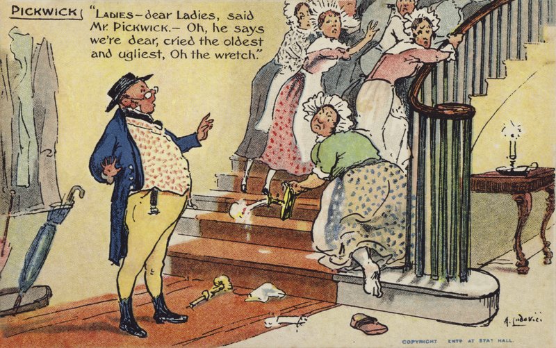 Pickwick Papers door Albert Jnr. Ludovici
