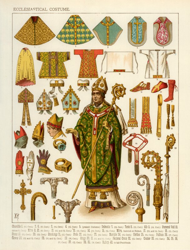 Kerkelijke Kleding door Albert Kretschmer