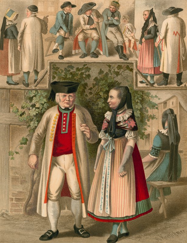 Duitse kleding, Braunschweig door Albert Kretschmer