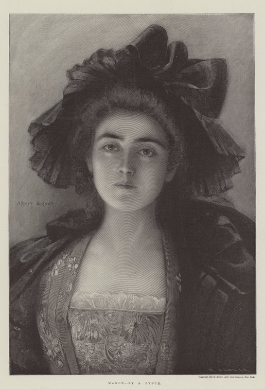 Manon door Albert Lynch