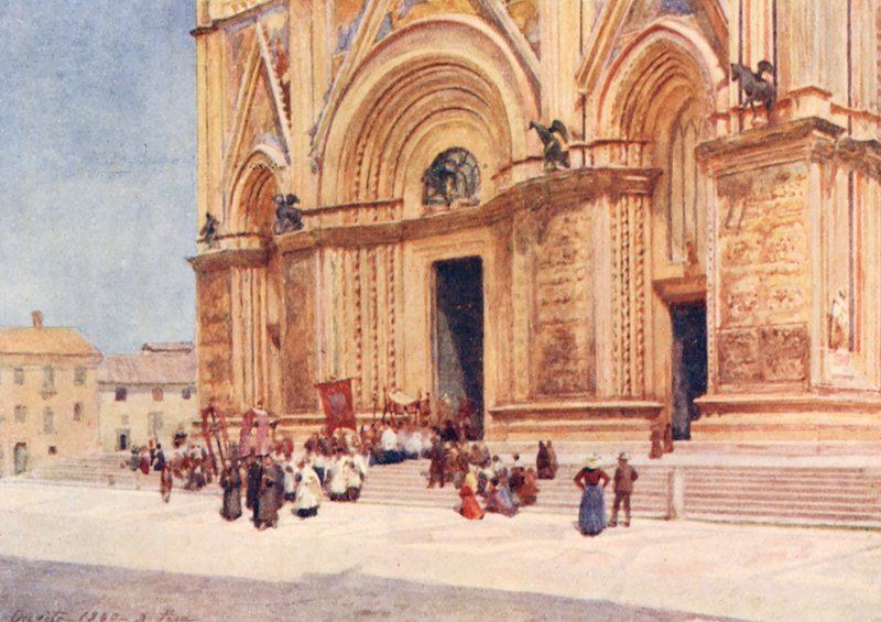 Duomo, Orvieto door Alberto Pisa