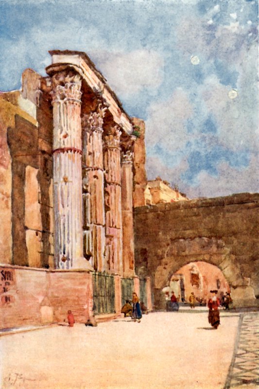 Tempel van Mars Ultor door Alberto Pisa