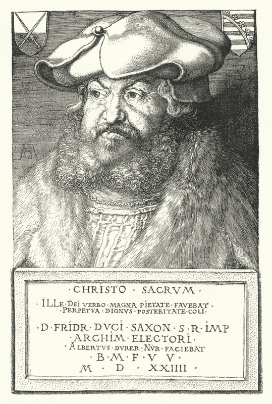 Frederik III, Keurvorst van Saksen door Albrecht Dürer