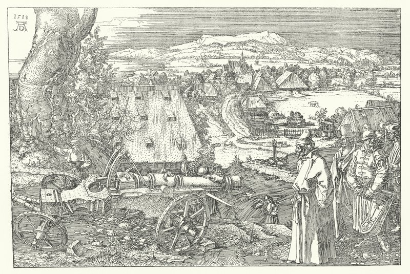 Het kanon van Neurenberg door Albrecht Dürer